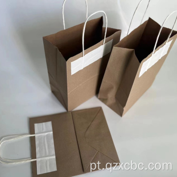 bolsa de presente de papel para imprimir bolsa de compras de presente